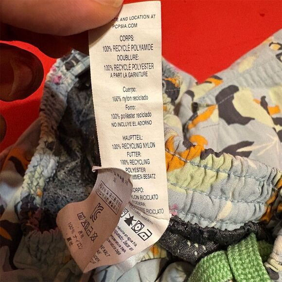 Patagonia Men's Swim Shorts‎ S Birds of Paradise Print - Picture 9 of 10